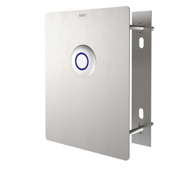 KWC WC-Steuerung, F5, elektronisch gesteuert, Edelstahl, Hinterwandmontage, für Spülkasten, 24 VDC, 2030068176