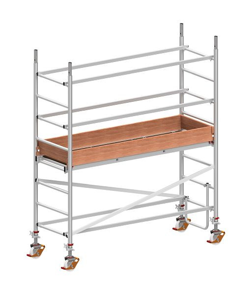 HYMER Fahrgerüst, Bühnenlänge 2,08 m, Rahmenteilbreite 0,72 m, Reichhöhe 3,27 m, 707703