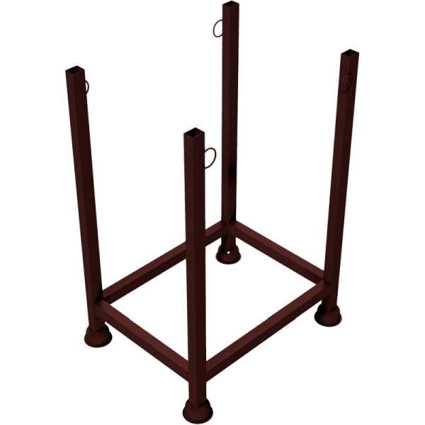 Stein HGS Stapelpalette für Gerüstböcke und Schaltafeln, lackiert, 50141