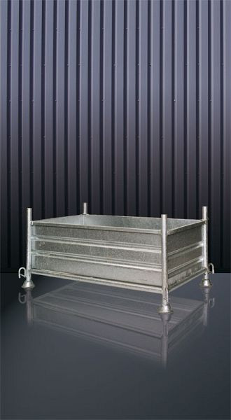 Eichinger Vollwand-Stapelgestell 1312.1, verzinkt, 1500 x 870 x 750 mm, 13120100002000