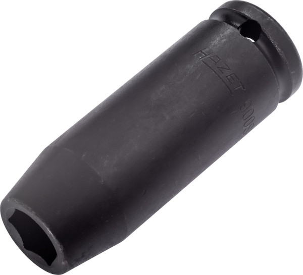 Hazet Schlag-, Maschinenschrauber Steckschlüsseleinsatz, Sechskant, Vierkant hohl 12,5 mm, 15 mm, Lange Ausführung, 900SLG-15