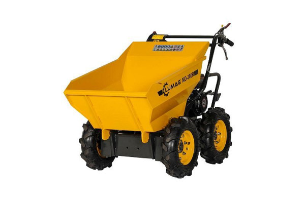 LUMAG Mini-Transporter mit Vierradantrieb, inklusive Kippbehälter, MD 300 R