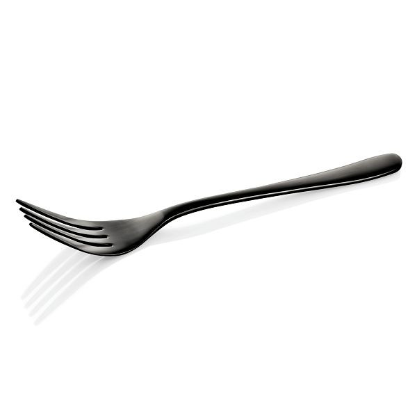 WAS Menügabel Liselle-Elegance, Chromstahl, mit schwarz glänzender PVD Beschichtung, 291001