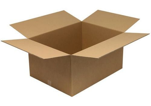 TransPak Wellpapp-Faltkarton 2-wellig, Innenmaß 800 x 600 x 400 mm, Qualität 2.50BC, VE: 10 Stück, 299416