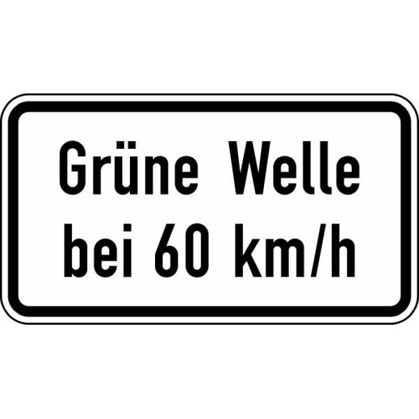 Stein HGS Grüne Welle bei ... km/h Nr. 1012-34, 330x600mm /RA2/Alform, 1012-34-222
