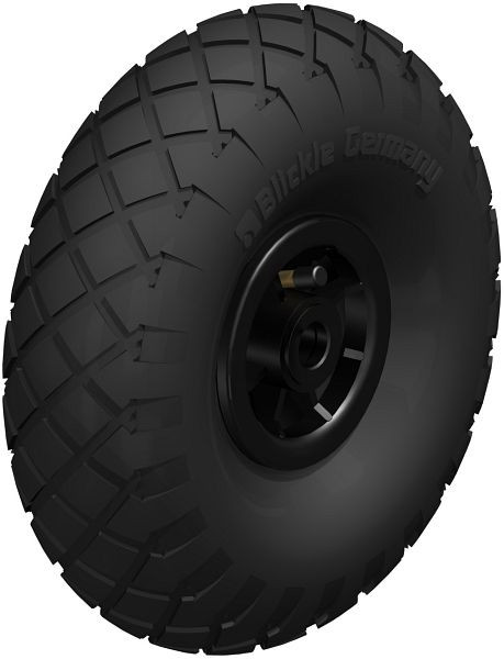 Blickle PK 302/20-75R Rad, Luftreifen, Schwarz, 292284