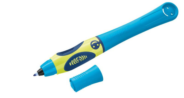 Pelikan griffix® Tintenroller Stufe 3 - Neon Fresh Blue, Faltschachtel/Blister, 400195785