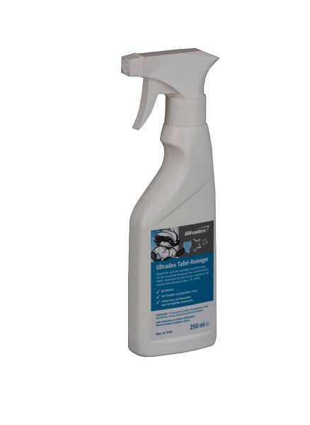 Ultradex Whiteboard-Tafelreiniger, Reinigungsspray 1 Flasche à 250 ml, 8338