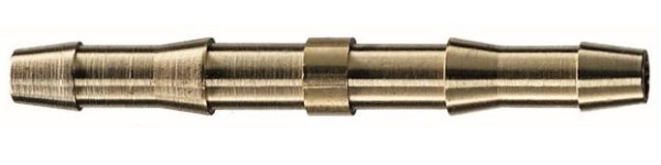 ewo Schlauchverbinder/Doppelschlauchtulle, DN1 9mm, DN2 9mm, Länge 72mm, Ø12, VE: 5 Stück, 113.03
