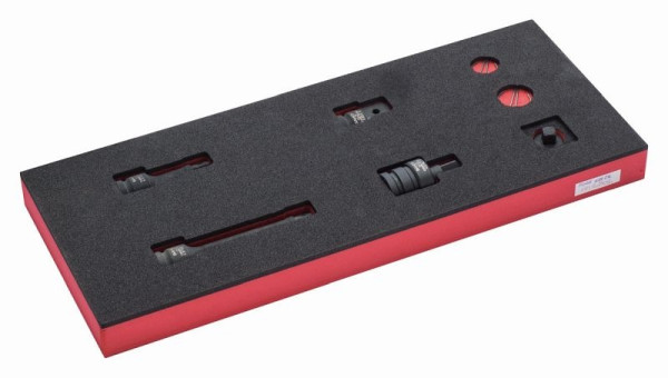 Bahco 1/3 Einlage, Kraft‐Steckschlüssel‐Einsätze 1/2" + 3/4", 7-teilig, FF1E2502