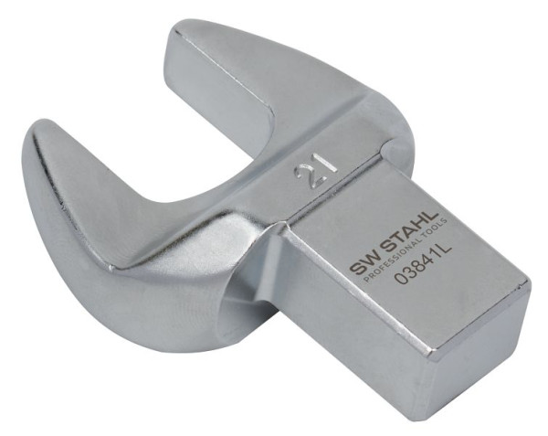 SW-Stahl Einsteck-Maulschlüssel, 21 mm, SW 21 Einsteckvierkant 14 x 18 mm, 03841L