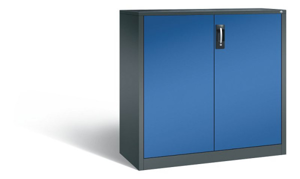 C+P Werkzeugschrank Acurado, H1200xB1200xT500mm, Farbe: Anthrazitgrau / Enzianblau, Muldengriff, 8531-000 S10171