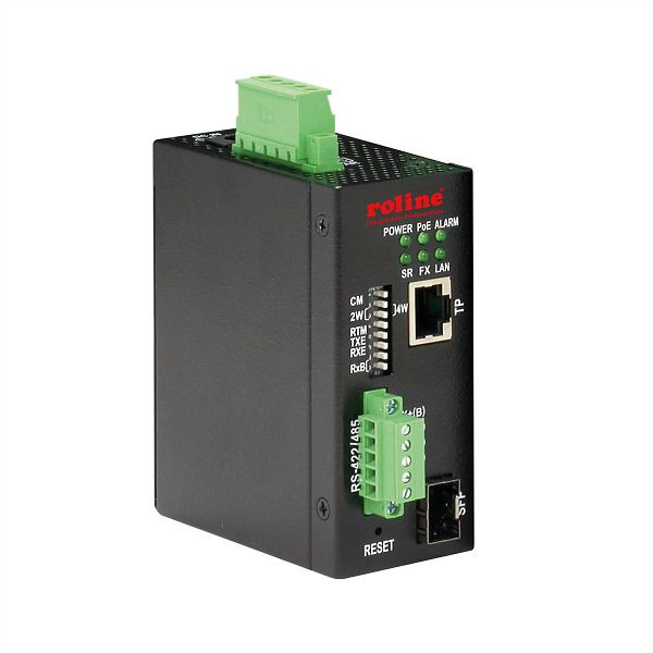 ROLINE Industrie Konverter Ethernet - Seriell RS422/485, 21.13.1139