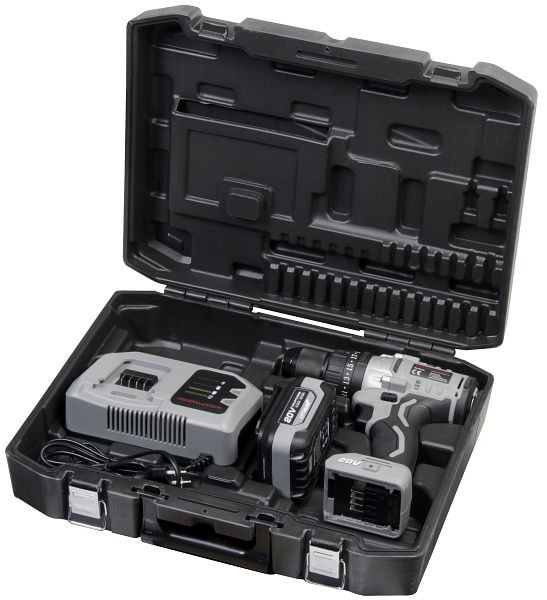 Kraftwerk Akku-Schlagbohrmaschine 20V 4Ah 100Nm inkl. 1 Akkus, 404.000.002