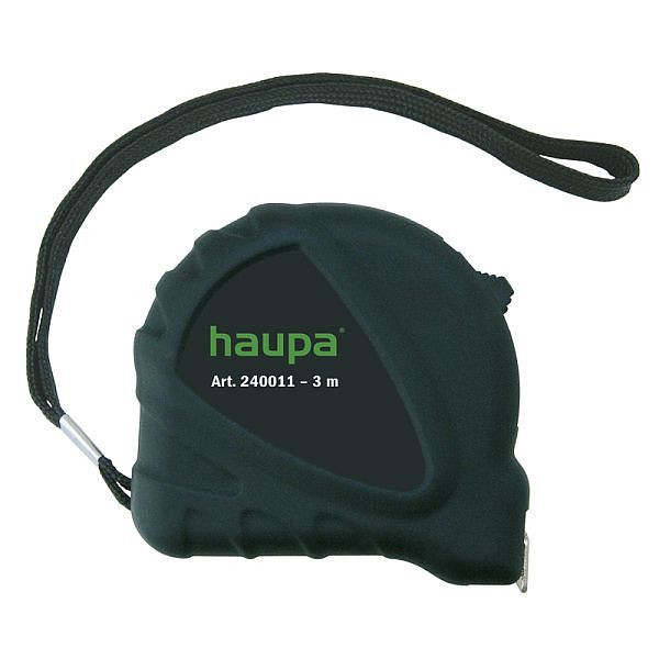 Haupa Maßband 3 m lang, mit Handschlaufe, 240011, 4011923085391