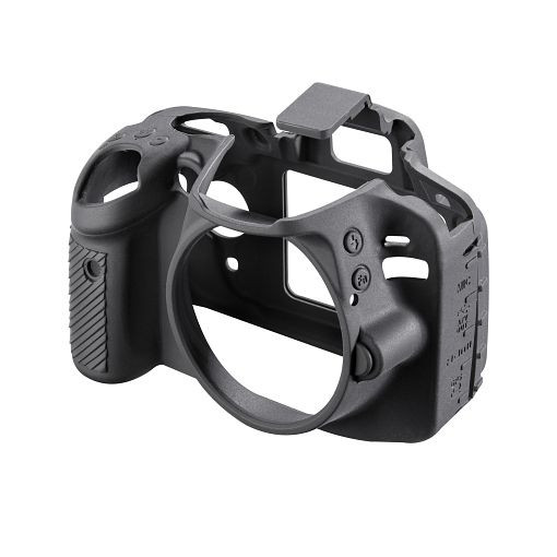Walimex pro easyCover für Nikon D3300/3400, Schützt vor Feuchtigkeit, Stößen, volle Bedienfunktion Ihrer Kamera, 1020307