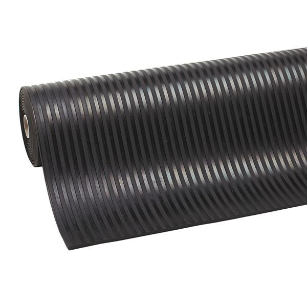 Notrax Rib ‘n’ Roll P3 3mm broad rib Läufer & Bodenbelag 759, Schwarz, 1000mm, Meterware, 759C0036BL