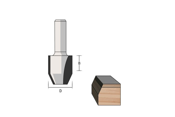 Famag Fase-Bündigfräser HM, 3110.612.00