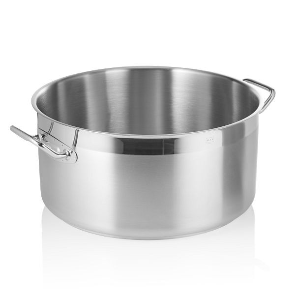 WAS Bratentopf Cookware 21, 40,5 cm Durchmesser, flache Ausführung, 2109450