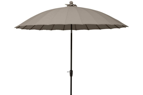 4 Seasons Outdoor Shanghai Outdoor-Sonnenschirm 300 cm, Taupe, 08488