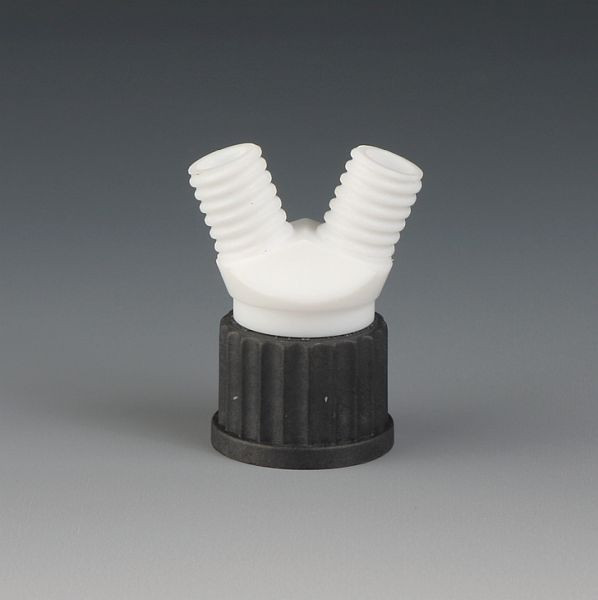 Bohlender Flaschen-Mehrfachverteiler für Gewinde GL 25, für Schlauch-Außen-maximaler Durchmesser in mm: 3 x 6, D 619-08