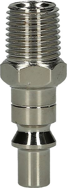 KS Tools Metall-Stecknippel, 1/4"AG, 45mm, 999.9088, 4042146772256