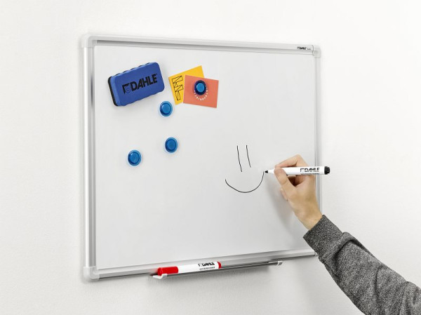 Dahle Professional Board 100 x 200 cm weiß emailiert, Alurahmen, 96113-15459