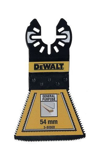 DeWalt 3-seitiges BiM Sägeblatt 54 mm, Multi-Fit Aufnahme, 5er Pack, DT20775-QZ