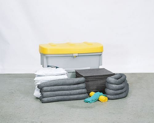 DENSORB Notfall-Set, Sicherheitsbox SF 200, Ausführung "Spezial", Aufnahmekapazität 211 Liter, 157345