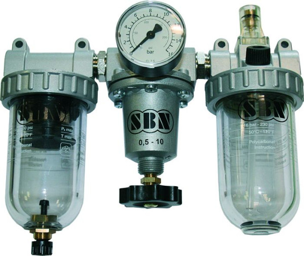 SBN Wartungseinheit 3-teilig, 3/8", 10070