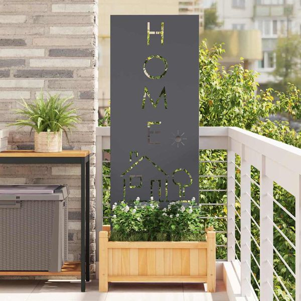vidaXL Garten Sichtschutz-Leinwand Anthrazit 50 x 140 cm, 876338