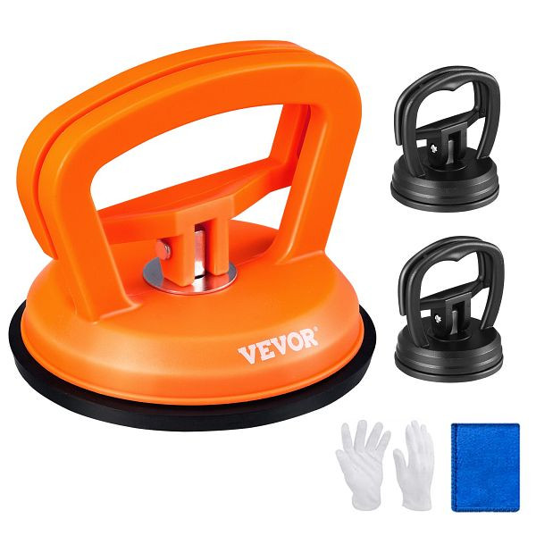 VEVOR Auto Dent Saugnapf 6-teiliges Dellen-Reparaturset, 2 Große Saugnäpfe + 1 Kleiner Saugnapf Auto Body Dent Abzieher Set, CSLBGJDJTXPW6PXFPV0