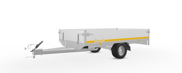 Eduard 2514 UE 750 kg Hochlader mit 10" Bereifung, Maße: 1450 x 2510 x 300 mm, SW12145