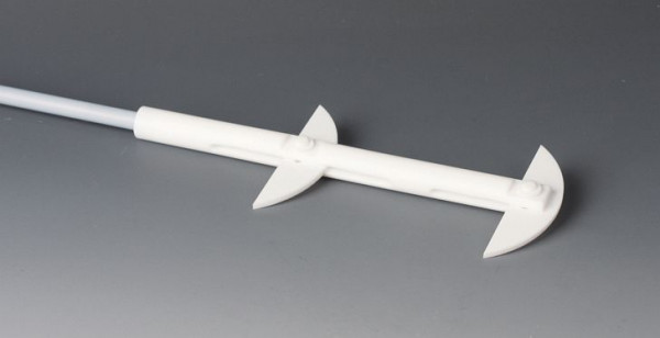 Bohlender Doppel-Halbmond-Rührwellen Länge in mm: 600, C 374-18