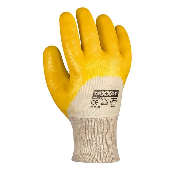 teXXor Nitril-Handschuhe "STRICKBUND", Größe: 8, VE: 144 Paar, 2356-8