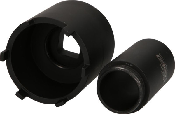 KS Tools Nutmuttern-Schlüssel-Satz mit Führungsrohr für Mercedes, Ø 63 mm, 2-teilig, 460.5625