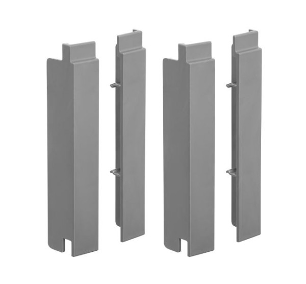 Stanley Trackwalls Endkappen, Set, Teil des Trackwalls Wandsystems, VE: 4 Stück, STST82611-1