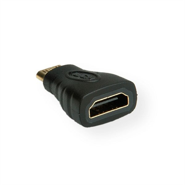 VALUE HDMI Adapter HDMI - HDMI Mini, BU/ST, 12.99.3152