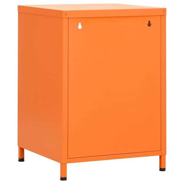vidaXL Nachttisch Orange 35x35x51 cm Stahl Material: Stahl 336219 günstig versandkostenfrei online kaufen: große Auswahl günstige Preise