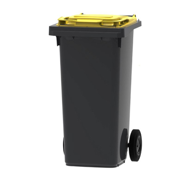 STEIN HGS Mini Container, grau, gelb, 120 Liter, 83719.0006