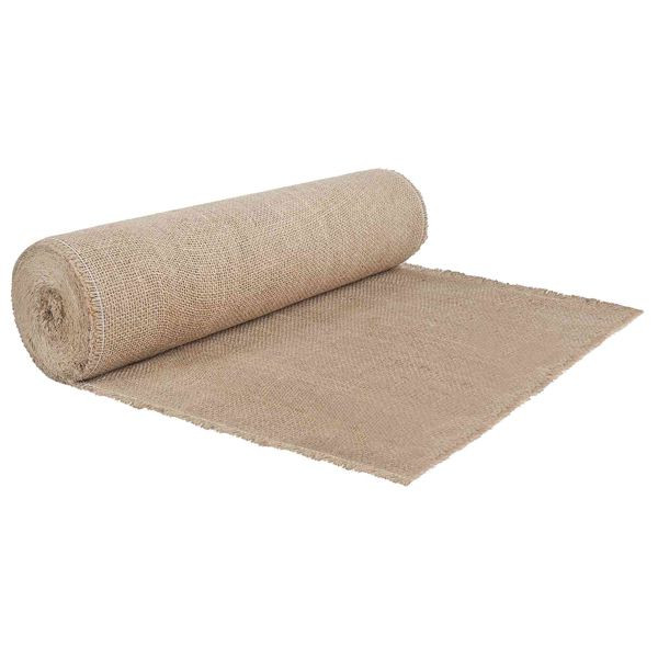 vidaXL Juterolle Natur 50 x 2500 cm, 42012139, 8721359334562