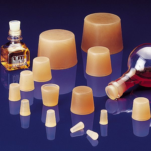 Bürkle Normstopfen Silikonkautschuk, Ø oben: 12 mm, 9764-0913