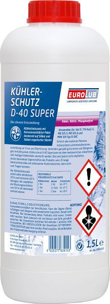 Eurolub KÜHLERSCHUTZ D-40 SUPER, VE: 1,5 L, 834015