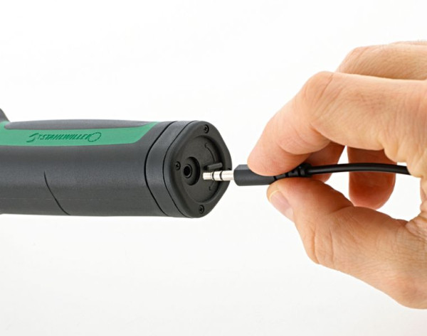 STAHLWILLE Elektronischer Drehwinkel-Drehmomentschlüssel SENSOTORK mit Einsteckwerkzeug Umschaltknarre Nr.713R/20 10-200 Nm Antriebs-4kant 1/2", 96501620