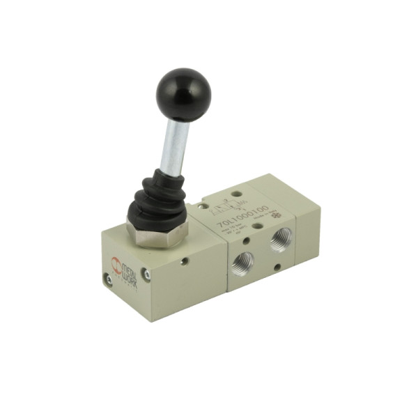 Metal Work 3/2-Wegeventil Tieftemperatur, man. 90° Hebel, monostabil, G 1/8, NC, 149890