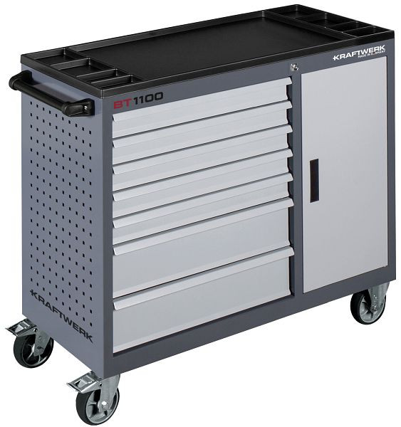Kraftwerk Werkstattwagen BT1100 60/40 7 Schubladen + 1 Schrank, 101.317.100