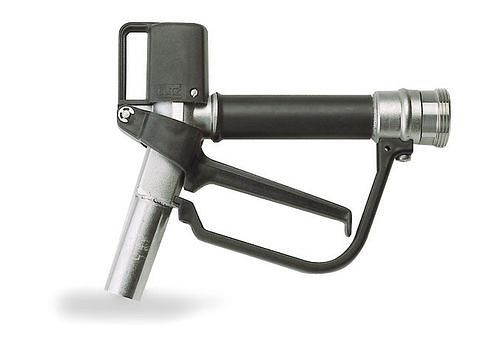 DENIOS Zapfpistole Niro für Fasspumpen Lebensmittel, Dichtung FPM, 243260