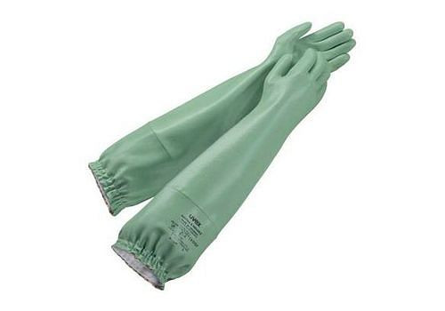 uvex Chemikalienschutzhandschuh rubiflex S NB60SZ, Kategorie III, Größe 9, VE: 10 Paar, 311748