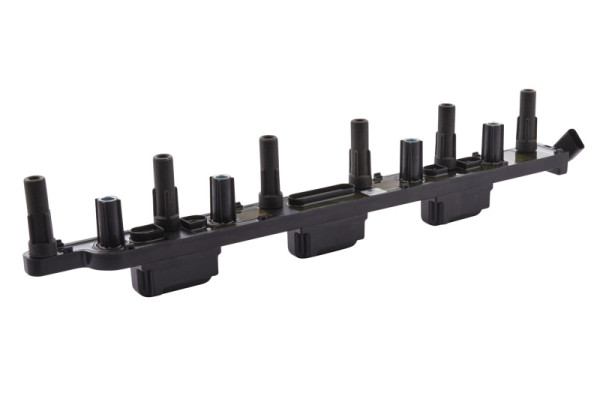 HELLA Zündspule, 4-polig, Zündspulenleiste, geklemmt, 5DA 230 035-491