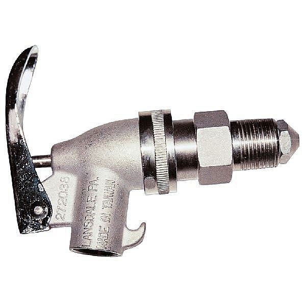 asecos Sicherheitszapfhahn, Edelstahl 3/4, inklusive Flammsperre, 2797